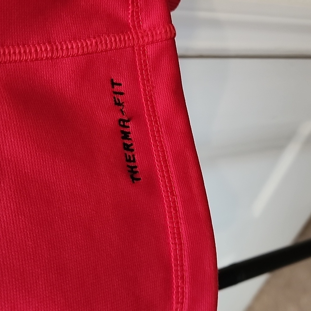 Nike Just Do It Swoosh Therma Dri Fit Pomegranate Pink Pullover Hoodie, SM - Picture 6 of 10